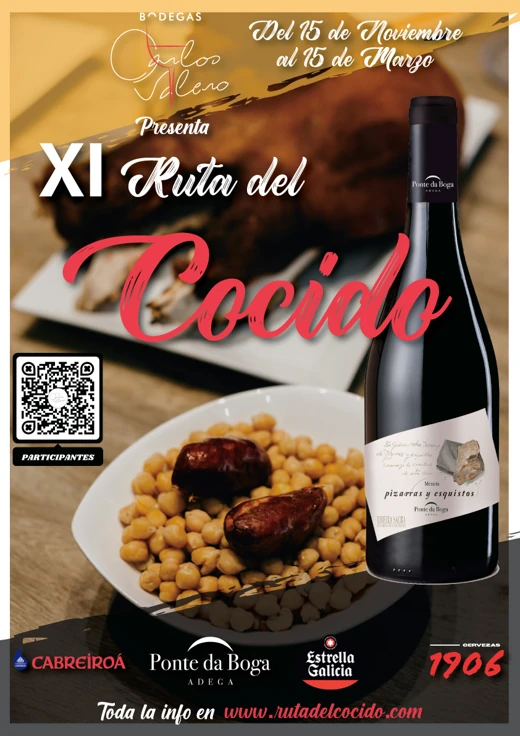 Cartel de la XI Ruta del Cocido de Aragón